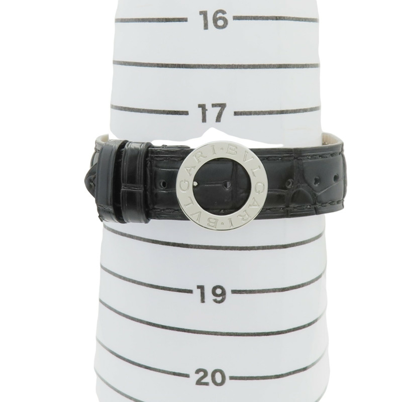 黑色格紋面盤 不鏽鋼 BVLGARI BVLGARI 手錶 BB42SL-13