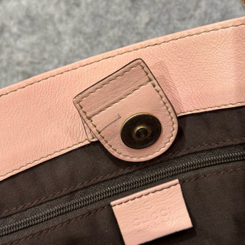 Gucci/古馳 中古老花餃子包 手提包 肩背包-9