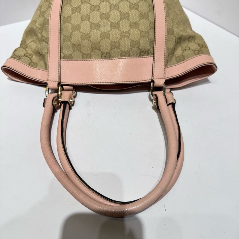 Gucci/古馳 中古老花餃子包 手提包 肩背包-13