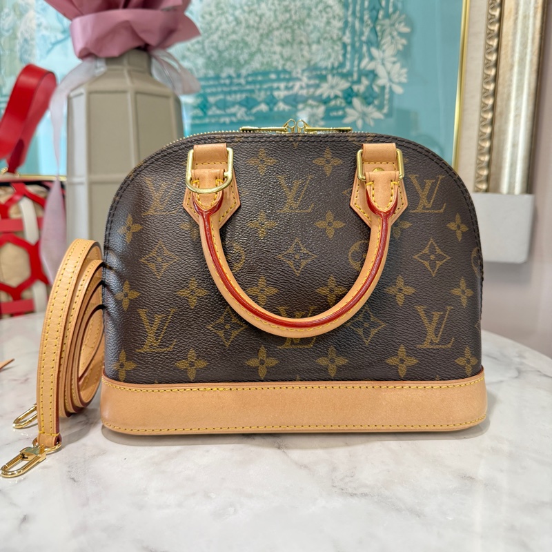 LV原花Alma BB金釦手提斜背包M53152-0