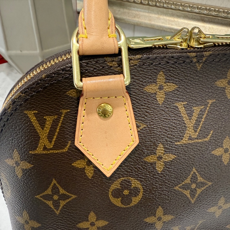LV原花Alma BB金釦手提斜背包M53152-6