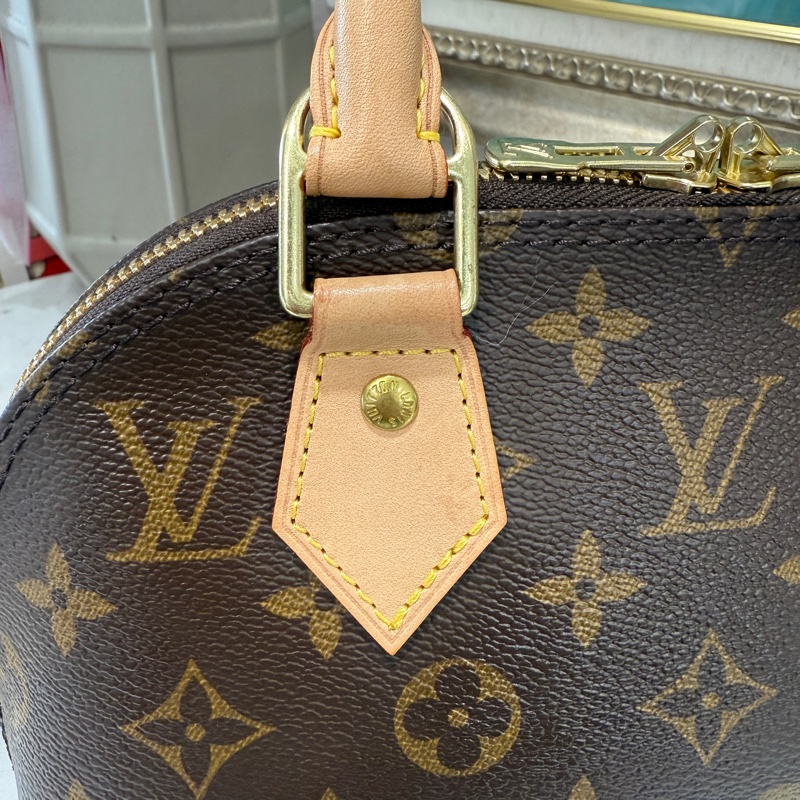 LV原花Alma BB金釦手提斜背包M53152-7