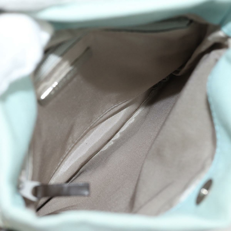 【日本直送】BURBERRY Sacosh帆布單肩包 淺藍色 正品 127837-11