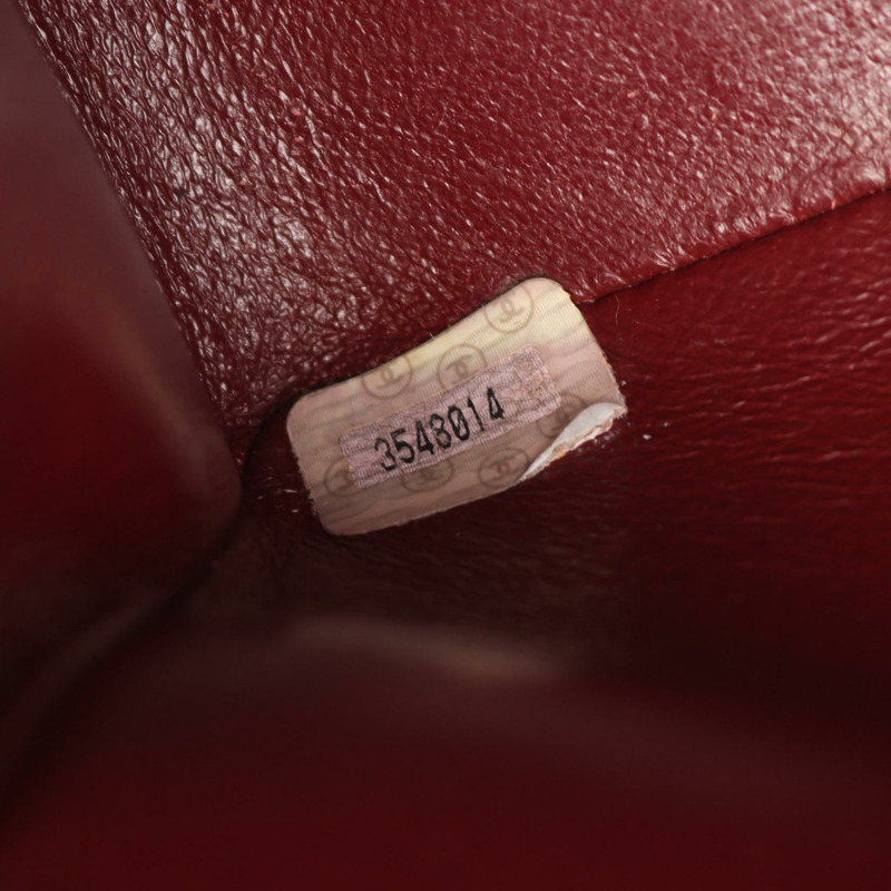 香奈兒 Mademoiselle Jumbo Matelasse 鏈條單肩包 小羊皮 黑 GHW 二手-4