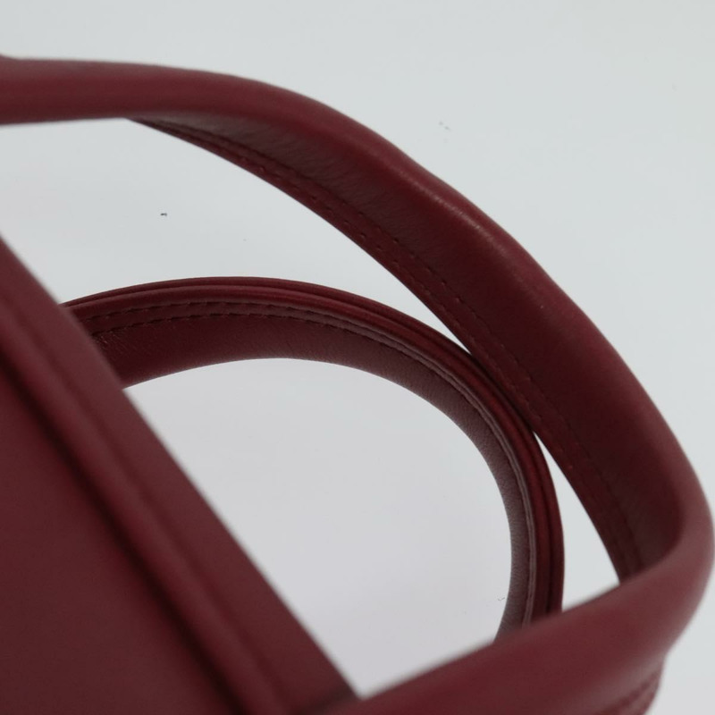 【日本直送】BALENCIAGA 三角形旅行手袋 皮革 兩用 紅色 476975 正品 135922-7