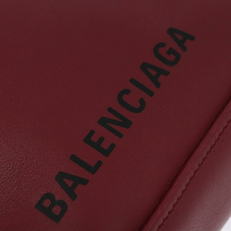 【日本直送】BALENCIAGA 三角形旅行手袋 皮革 兩用 紅色 476975 正品 135922-18