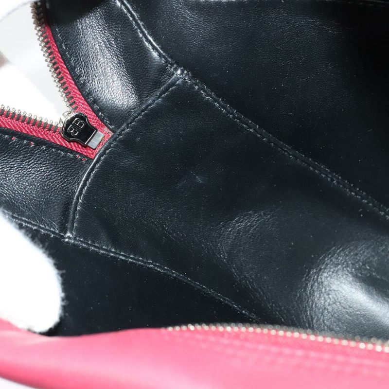 【日本直送】BALENCIAGA 三角形旅行手袋 皮革 兩用 紅色 476975 正品 135922-21