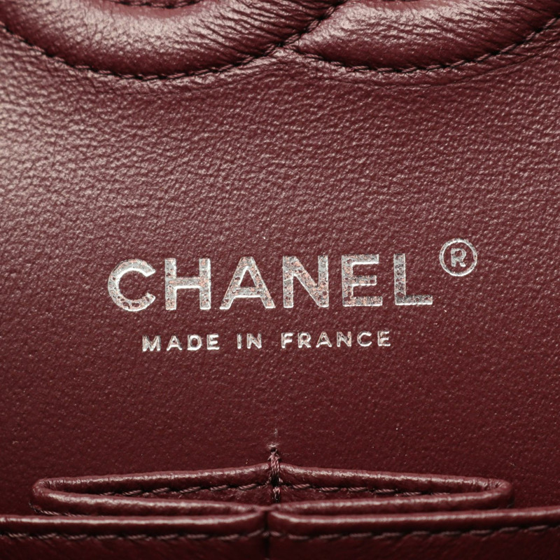 CHANEL Matelasse 雙翻蓋鏈條單肩包 A01112 小牛皮 黑色 SHW 二手-3