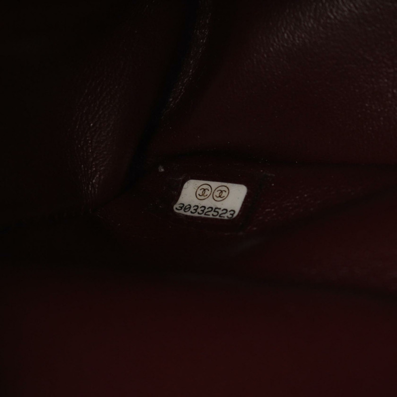 CHANEL Matelasse 雙翻蓋鏈條單肩包 A01112 小牛皮 黑色 SHW 二手-4