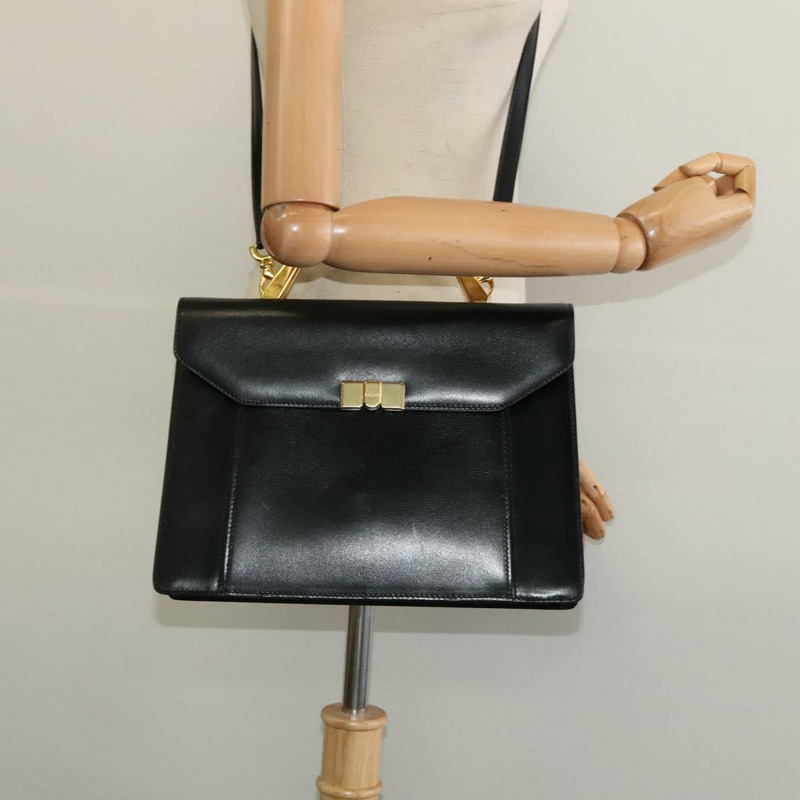 【日本直送】BALLY 手提包 皮革 2 款 黑色 金色 正品 sw1155-23