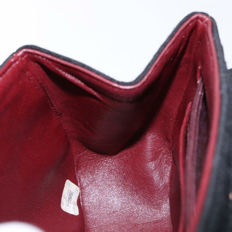 【日本直送】香奈兒 Matelasse 手提包 棉質 黑金 CC 正品 PP873-20