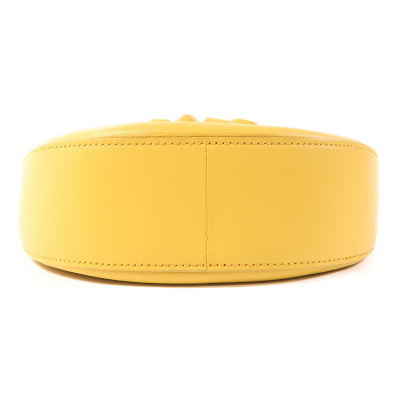 LOEWE 牛皮皮革Luna Hobo Bag金扣肩背袋-3