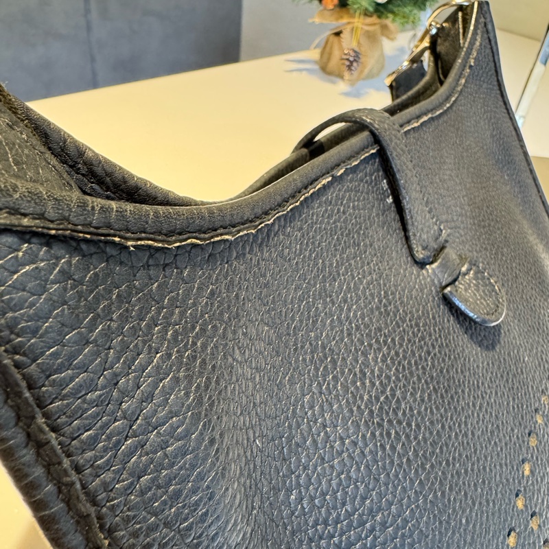 Hermes Evelyne 29 黑銀-5