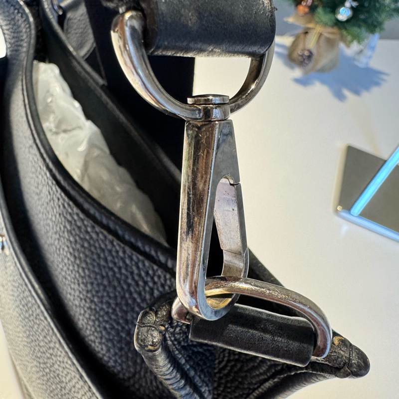 Hermes Evelyne 29 黑銀-11