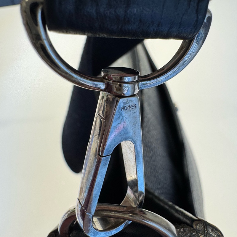 Hermes Evelyne 29 黑銀-14