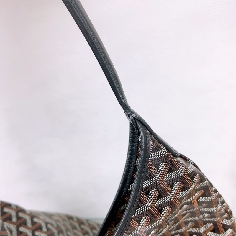Goyard boheme hobo 黑色 奶茶愛心 托特肩背包-4