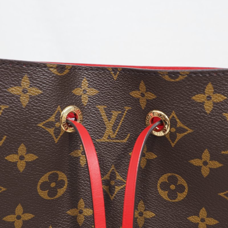 二手 LOUIS VUITTON NeoNeo MM 紅邊 tote bag-17
