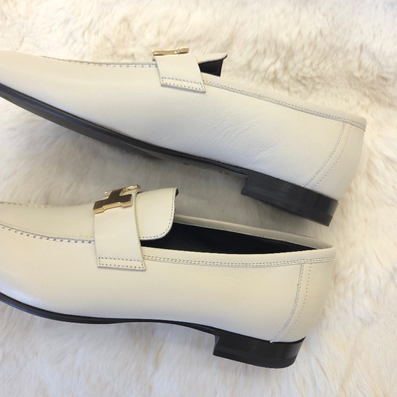 Hermès Paris H 金釦 樂福鞋 39-7