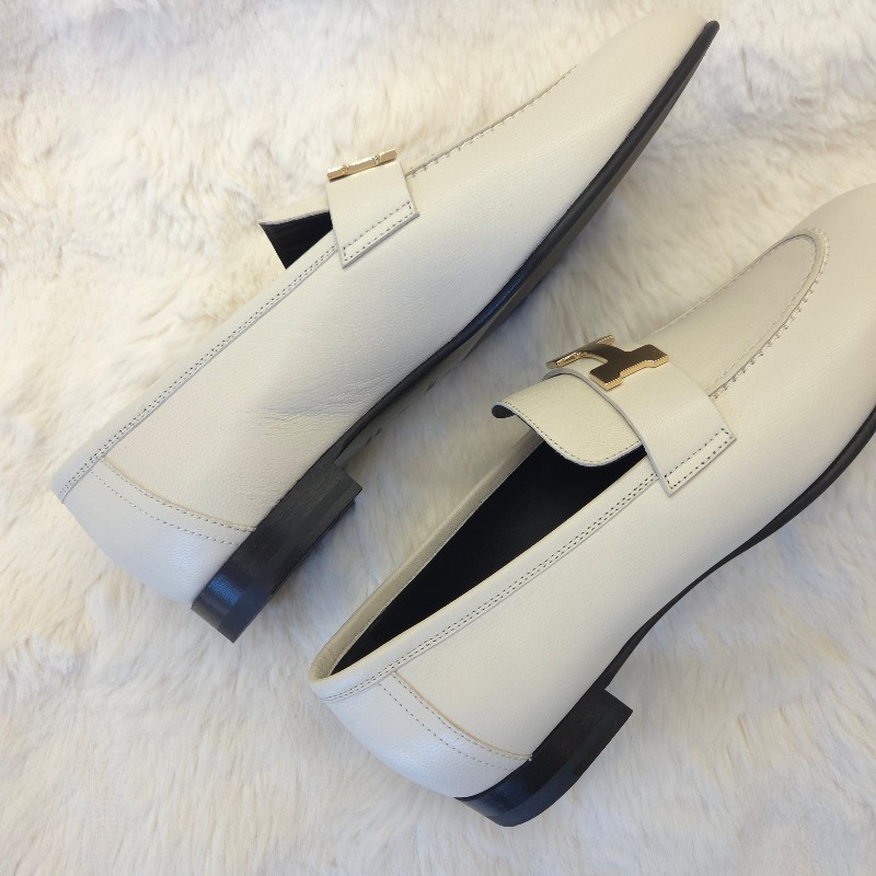 Hermès Paris H 金釦 樂福鞋 39-8