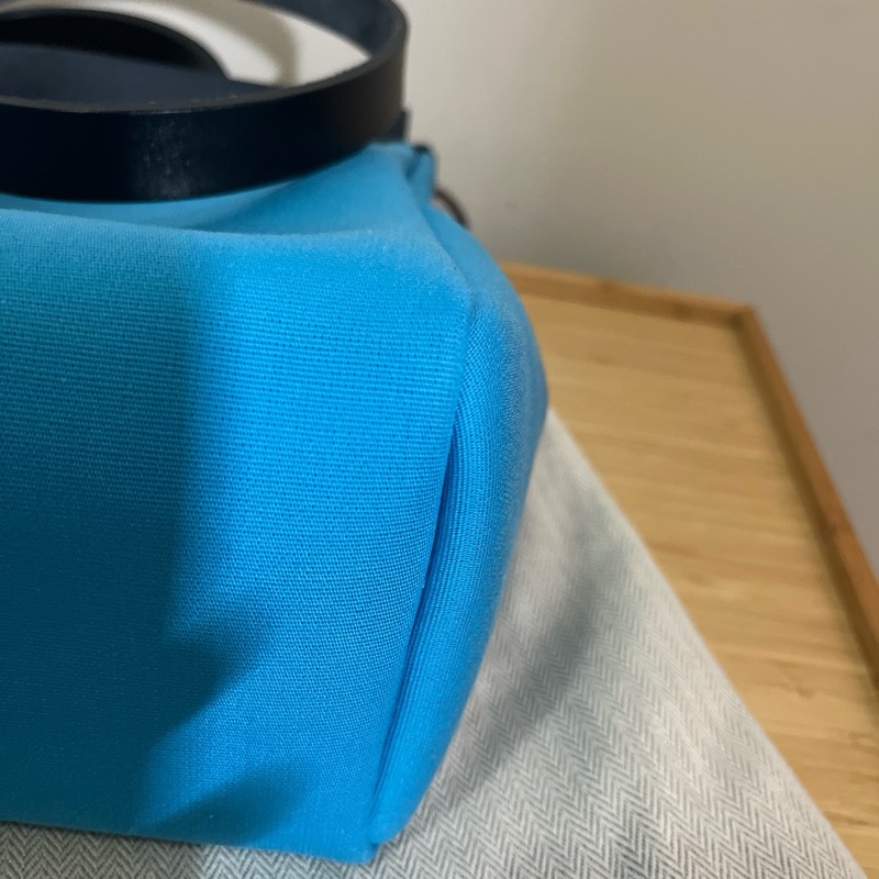 Herbag 31 藍黑拼色金釦 Hermes-10
