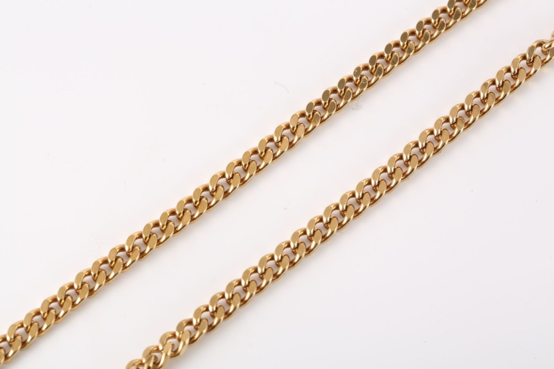 CHANEL(香奈兒) 合金 23A 巧克力亞克力香水瓶 鏡子盒 項鏈-3