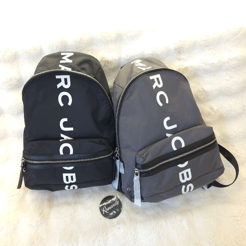 Marc Jacob's 尼龍後背包 灰-7