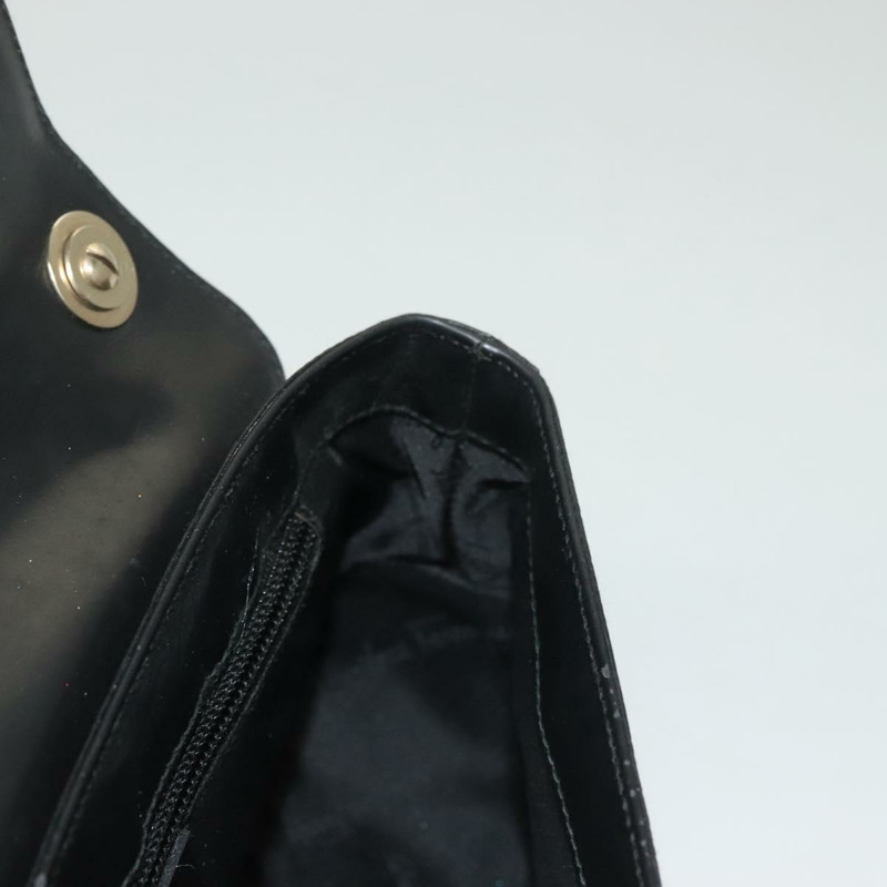 【日本直送】Salvatore Ferragamo Gancini 單肩包 皮革 黑棕色 正品 134093-17