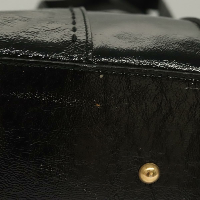 【日本直送】SAINT LAURENT Muse 單肩包 琺瑯 黑金 正品 sw1147-5