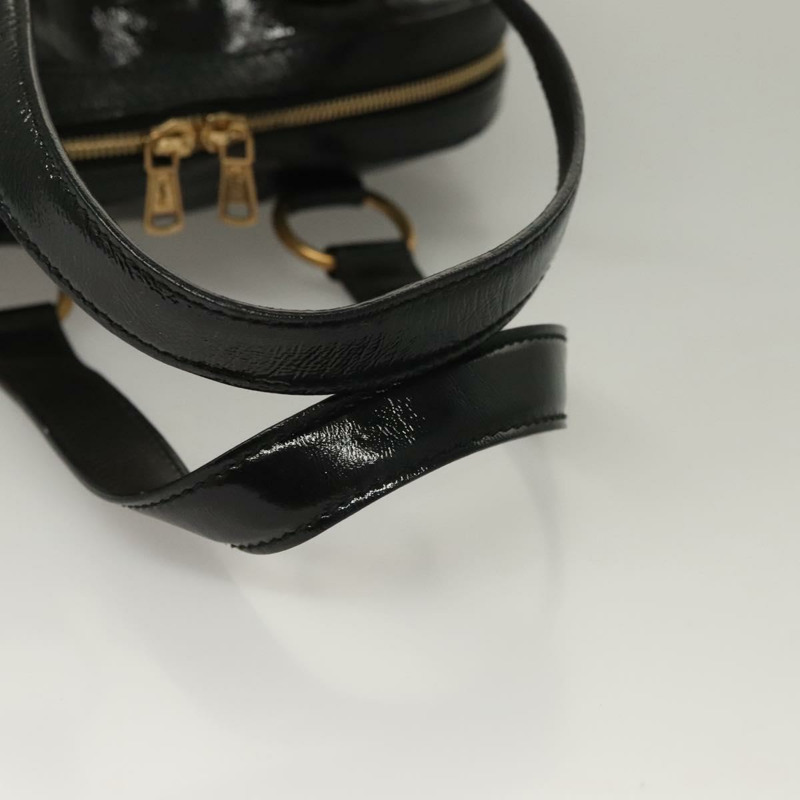 【日本直送】SAINT LAURENT Muse 單肩包 琺瑯 黑金 正品 sw1147-7