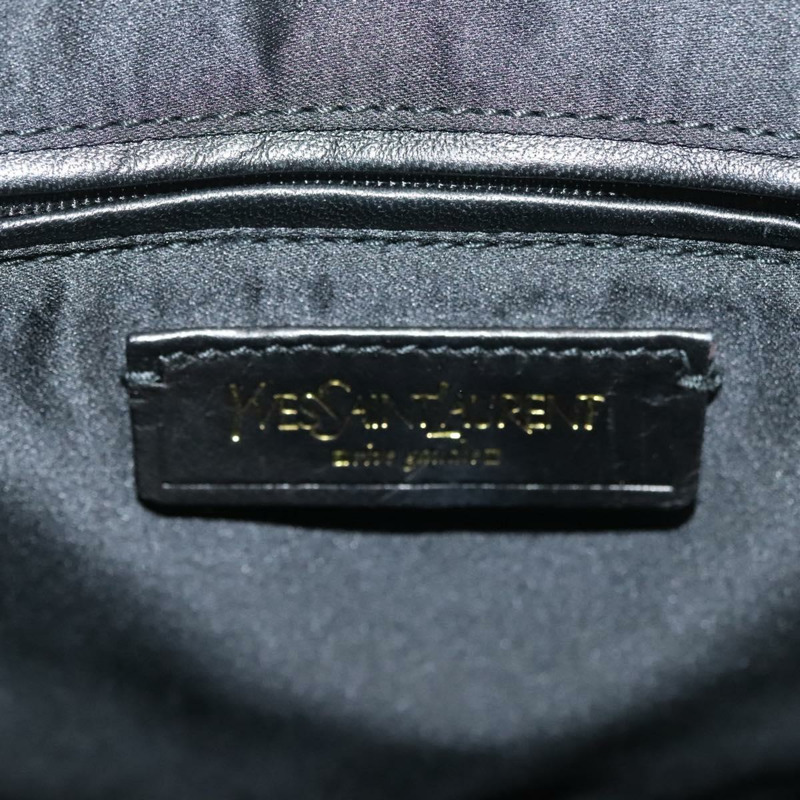 【日本直送】SAINT LAURENT Muse 單肩包 琺瑯 黑金 正品 sw1147-19