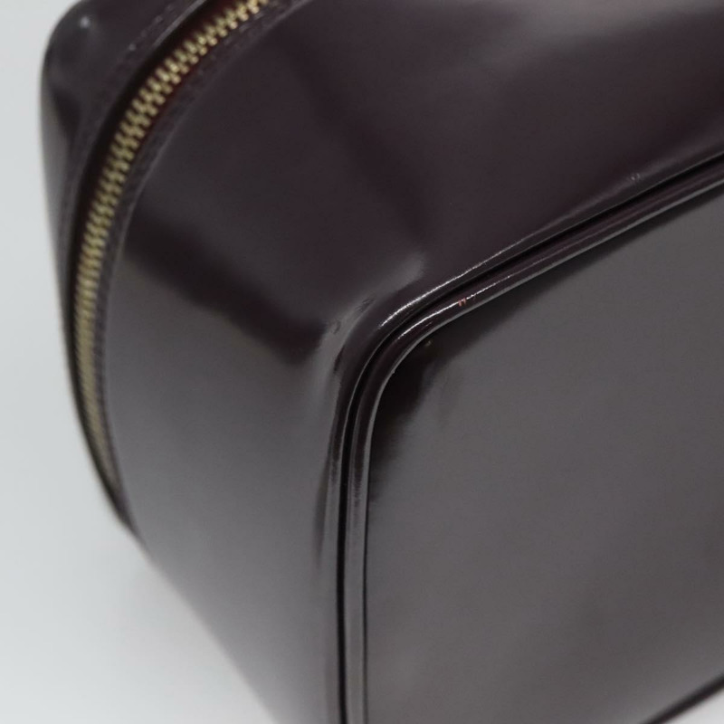 【日本直送】GUCCI 竹製化妝包 手提包 皮革 紫金色 032 1956 0150 正品 136119-13