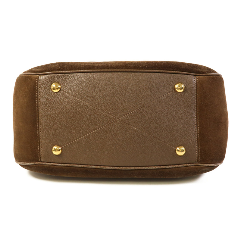 LOUIS VUITTON Monogram Empreinte Audacieuse MM金扣手挽肩背兩用袋-3