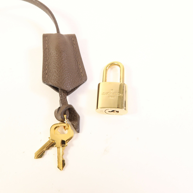 LOUIS VUITTON Monogram Empreinte Audacieuse MM金扣手挽肩背兩用袋-9