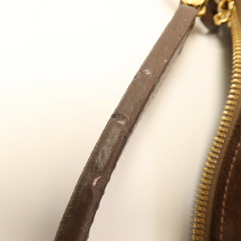 LOUIS VUITTON Monogram Empreinte Audacieuse MM金扣手挽肩背兩用袋-19