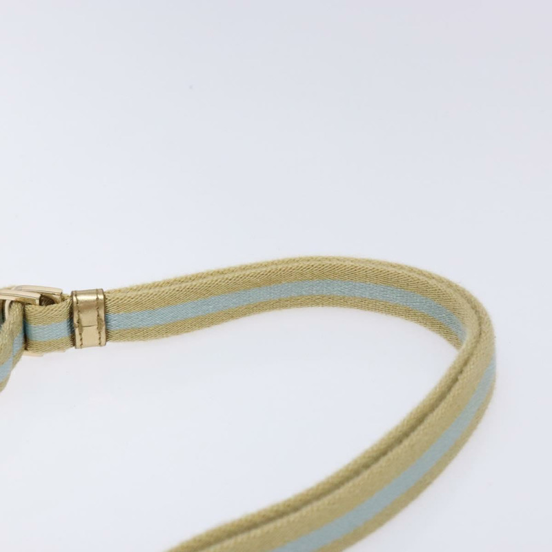 【日本直送】GUCCI Sherry Line 帆布單肩包 淺藍色 金色 005 0814 正品 135629-7