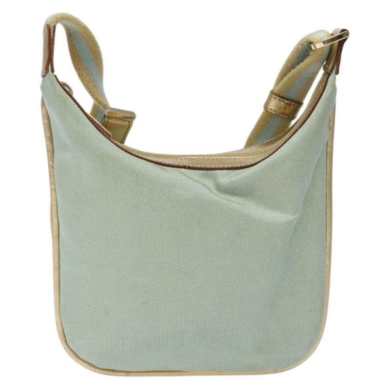 【日本直送】GUCCI Sherry Line 帆布單肩包 淺藍色 金色 005 0814 正品 135629-12