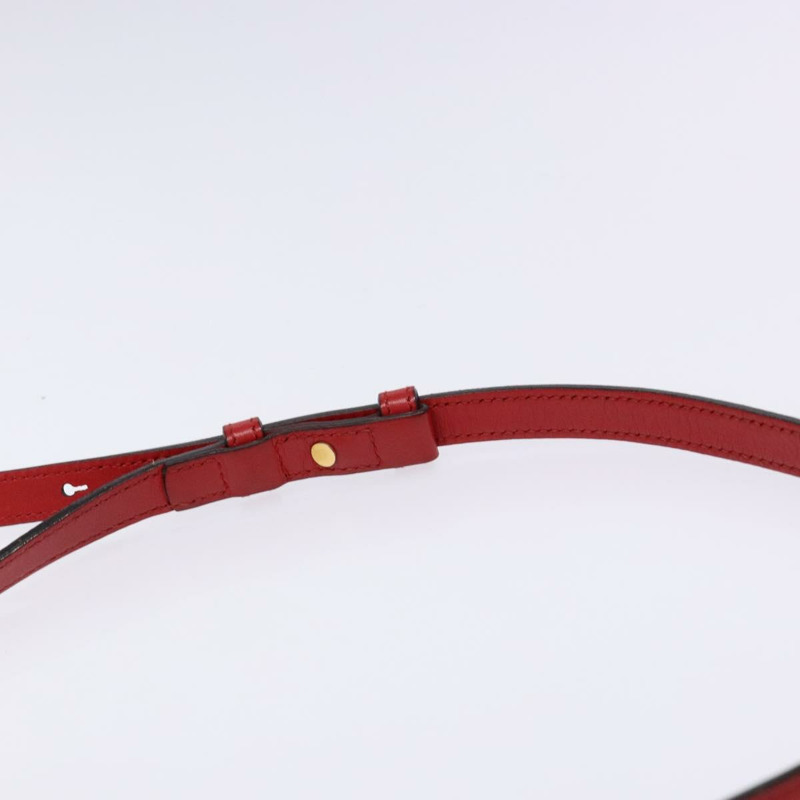 【日本直送】GUCCI GG Marmont 單肩包 皮革 紅色 金色 447632 正品 sw1251-7