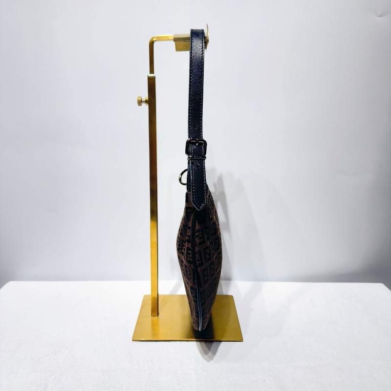 Fendi 老花帆布肩背包-2