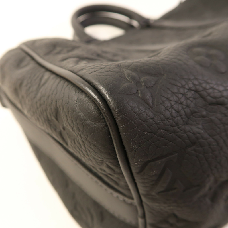 LOUIS VUITTON Monogram Taurillon Keepall Bandouliere35手挽肩背兩用袋-14
