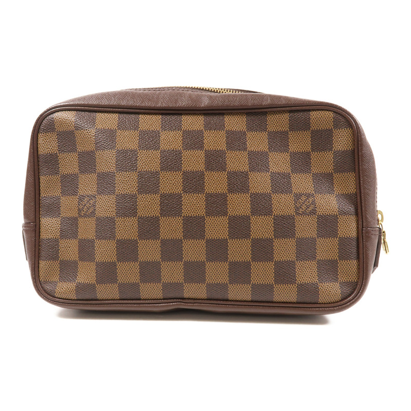 LOUIS VUITTON Damier Trousse Toilette金扣手拿包-1