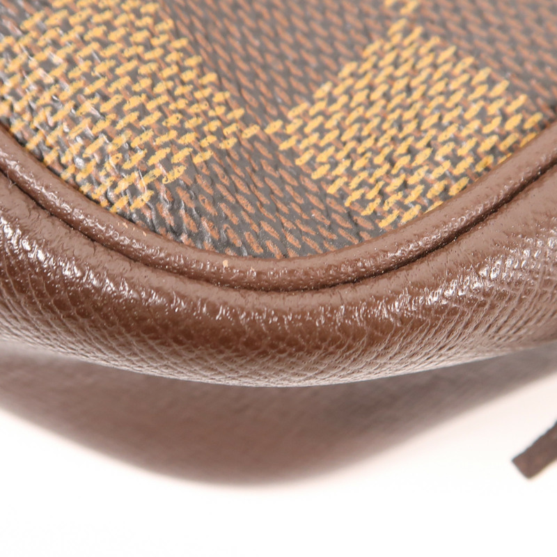 LOUIS VUITTON Damier Trousse Toilette金扣手拿包-9