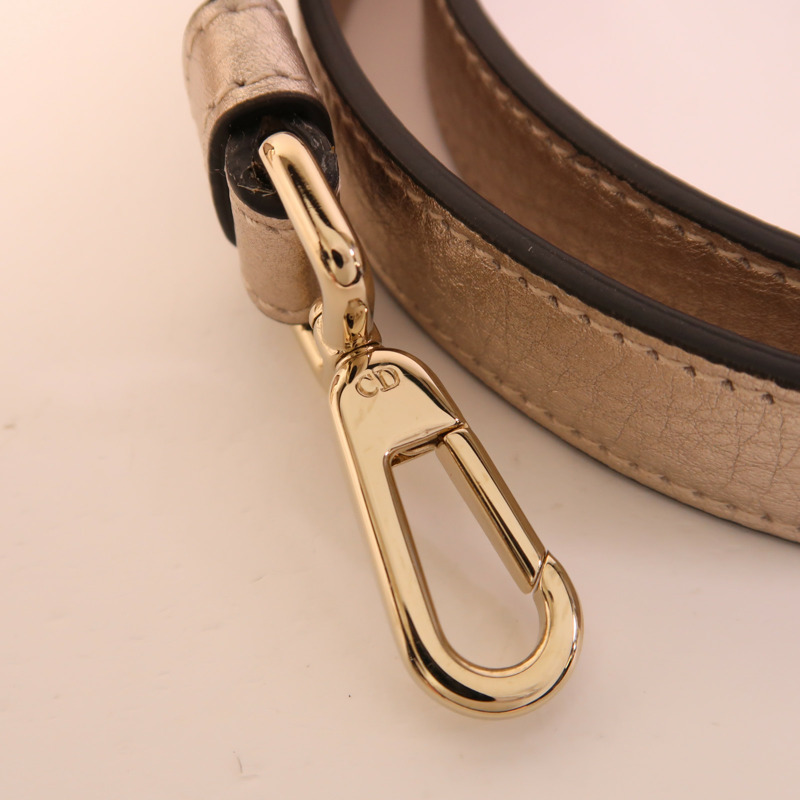 Dior 牛皮皮革Diorever Mini金扣手挽肩背兩用袋-11