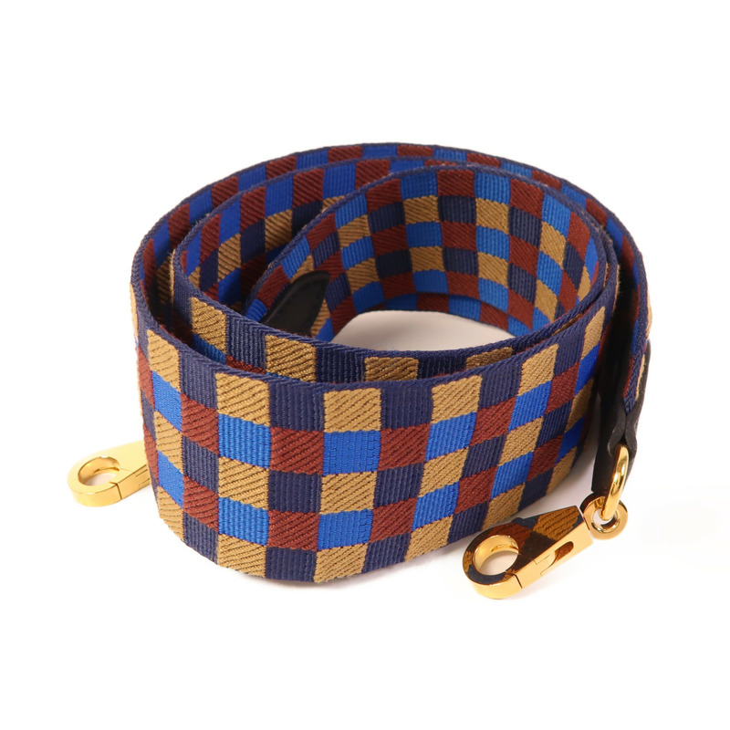 HERMES 帆布/Swift皮革Shoulder Strap金扣肩帶-0