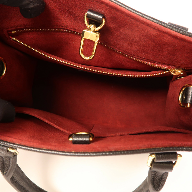 LOUIS VUITTON Monogram Empreinte On The Go PM金扣手挽肩背兩用袋-6