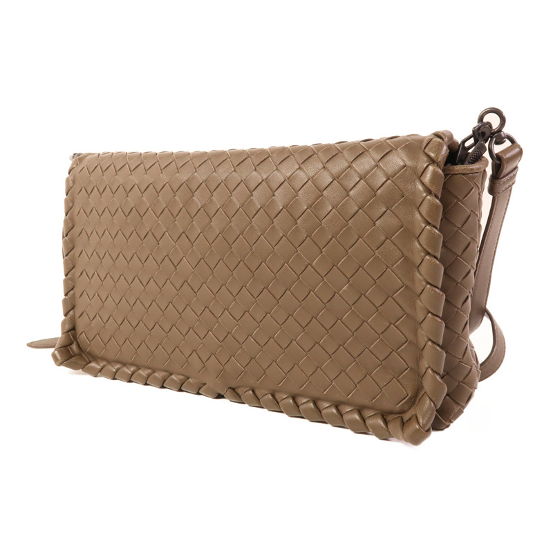 BOTTEGA VENETA 皮革Shoulder Bag肩背袋-1