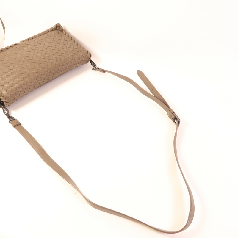 BOTTEGA VENETA 皮革Shoulder Bag肩背袋-4