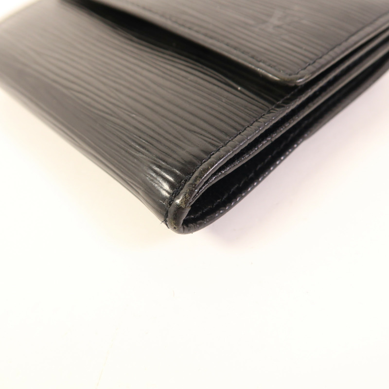 LOUIS VUITTON Epi W Hook Wallet金扣錢包-11