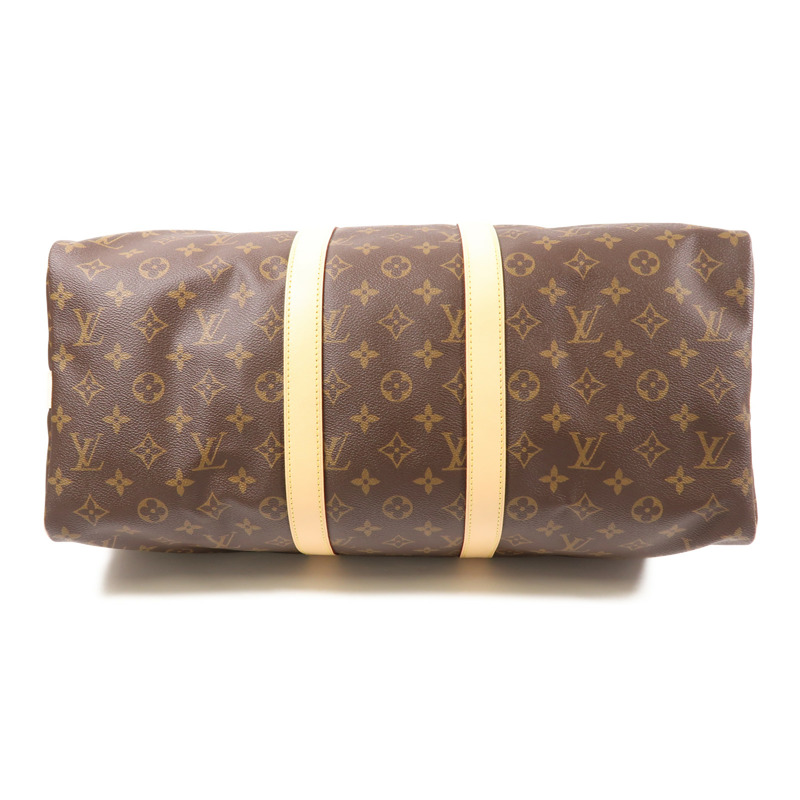 LOUIS VUITTON Monogram Keepall Bandouliere 45金扣手挽肩背兩用袋-3