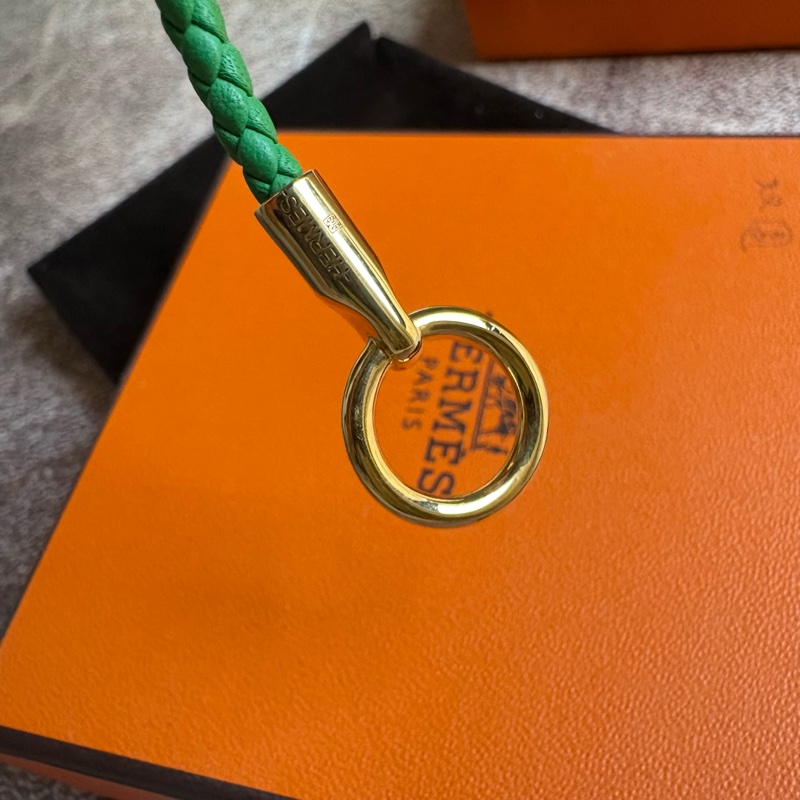 Hermes Glenan Double Tour愛馬仕皮革編織 雙圈手環-4