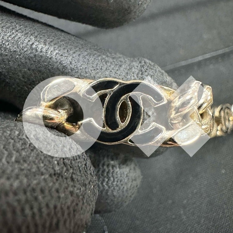 香奈兒Chanel choker 22S淡金色項鍊頸鏈誠可小議-1